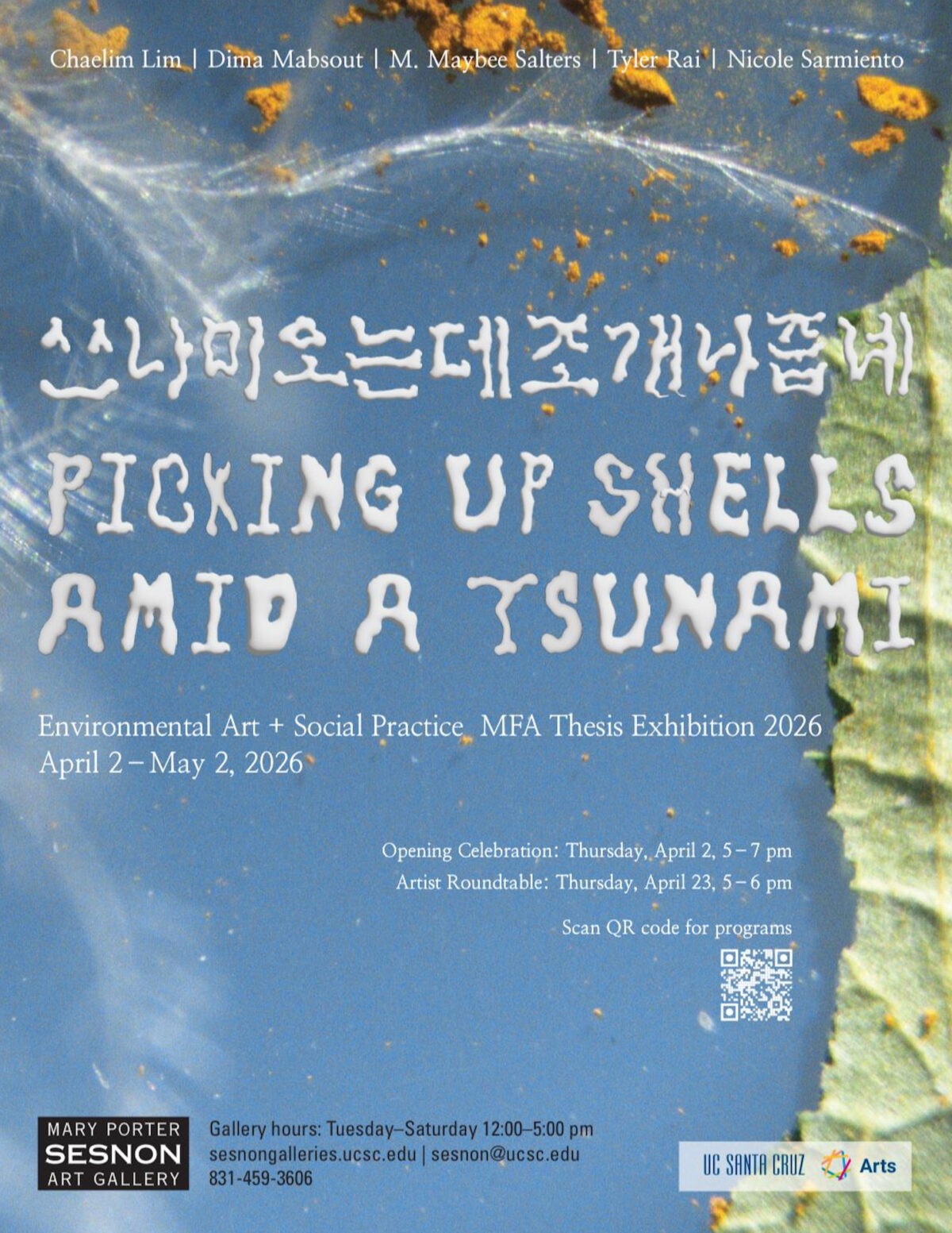 Picking up Shells Amid a Tsunami